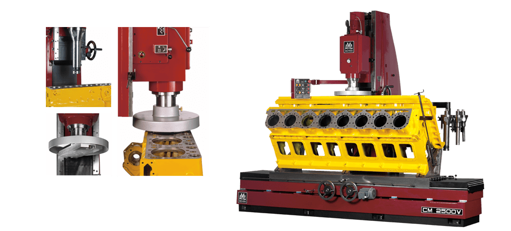 AMC-SCHOU  Cylinder Block Boring and Milling Machines